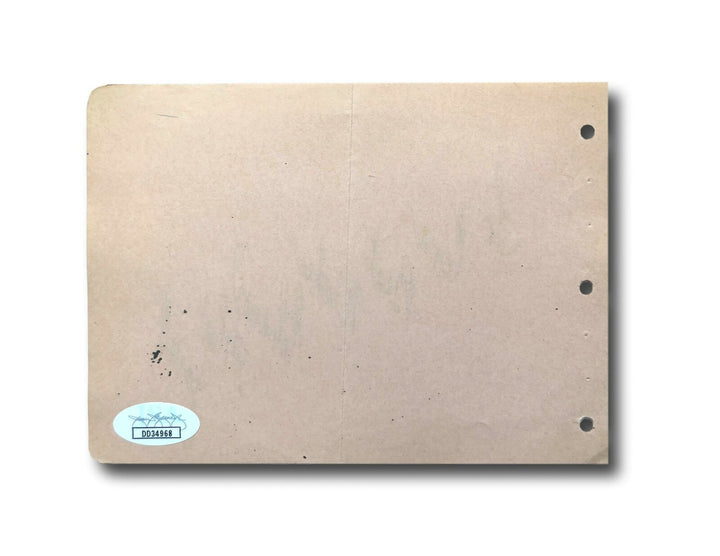 Eleanor Holm Jarrett Hand Signed Album Page Cut JSA COA Autograph Swimmer