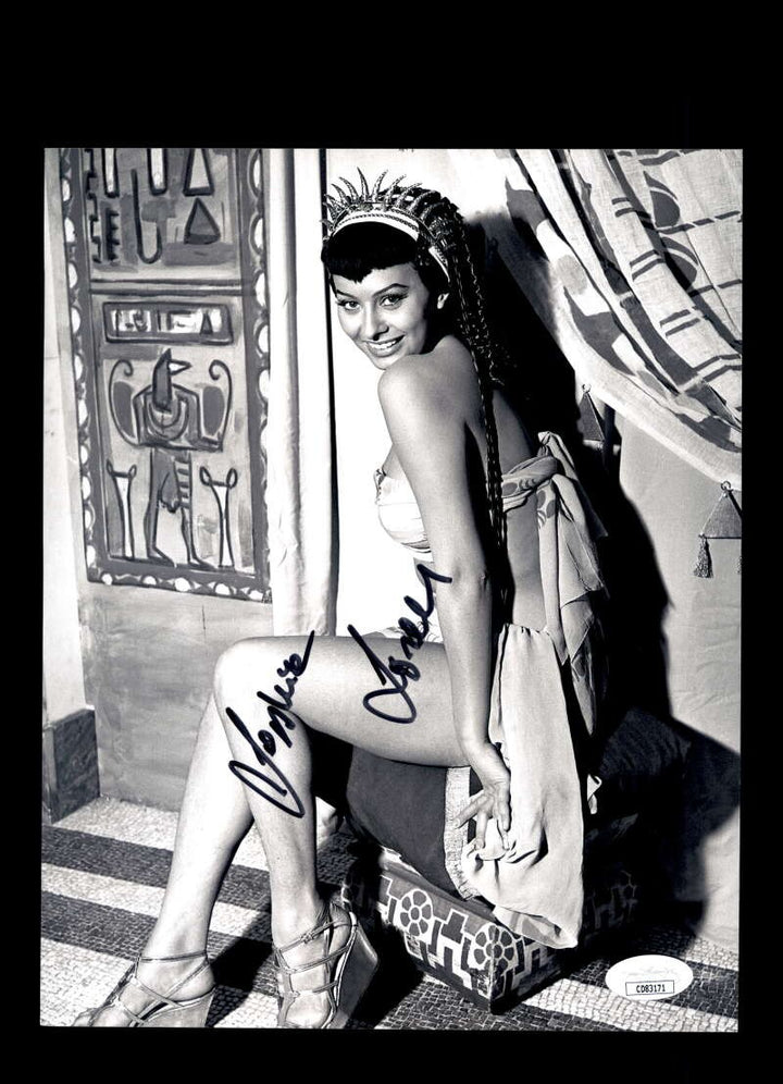 Sophia Loren JSA Coa Signed 8x10 Photo Autograph