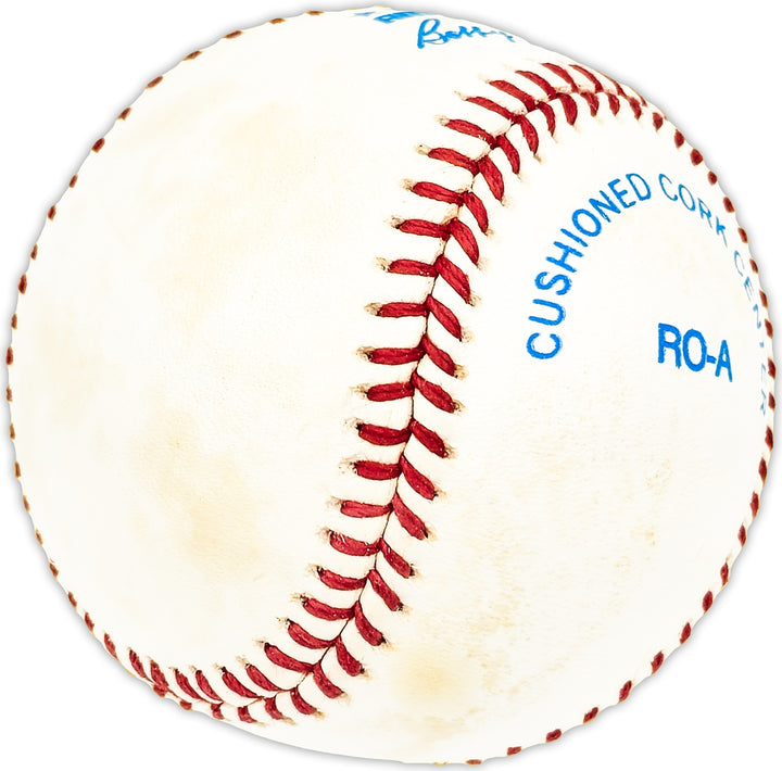 Dave Hillman Signed AL Baseball Boston Red Sox, Chicago Cubs Beckett #BM25784
