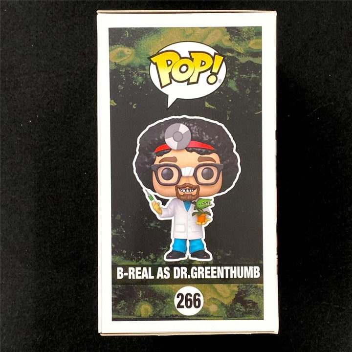 B-Real signed "Dr. Greenthumb" Cypress Hill Funko Pop! 266 figure auto PSA