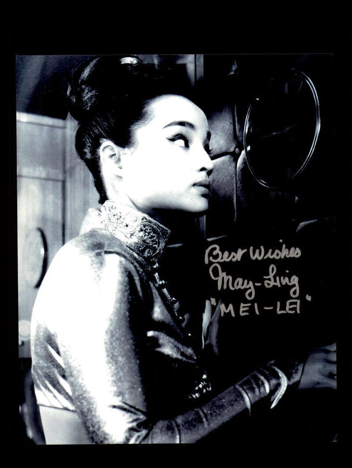 Mai Ling JSA Coa Signed 8x10 Photograph James Bond Autograph