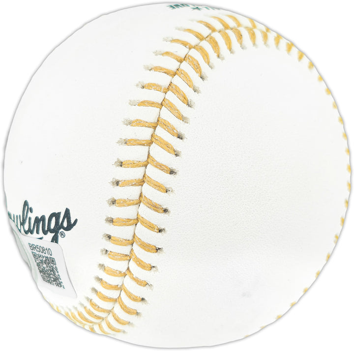 Dave Concepcion Auto Official Gold Glove Baseball Reds "5x GG" Smudge Beckett