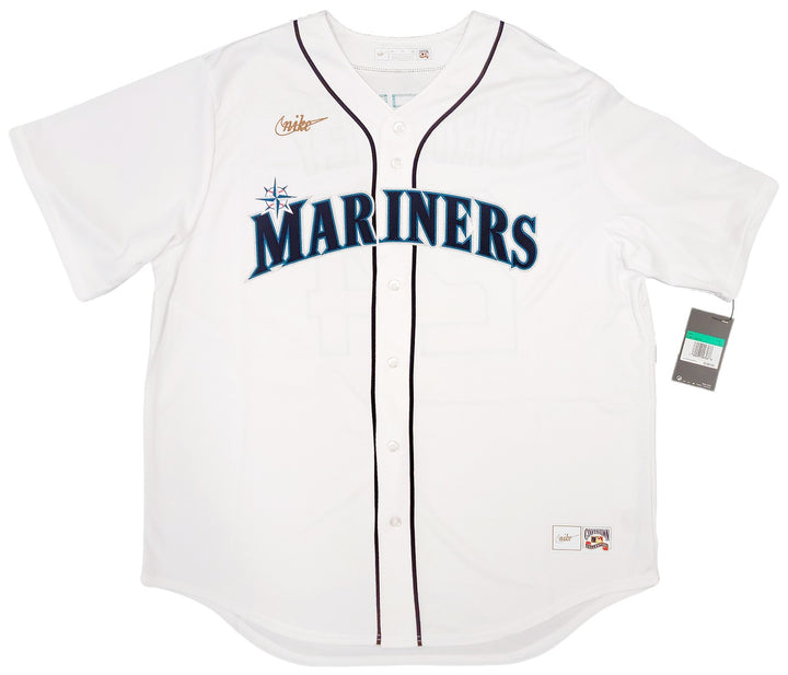 Seattle Mariners Ken Griffey Jr. Signed White Nike Cooperstown Edition Jersey