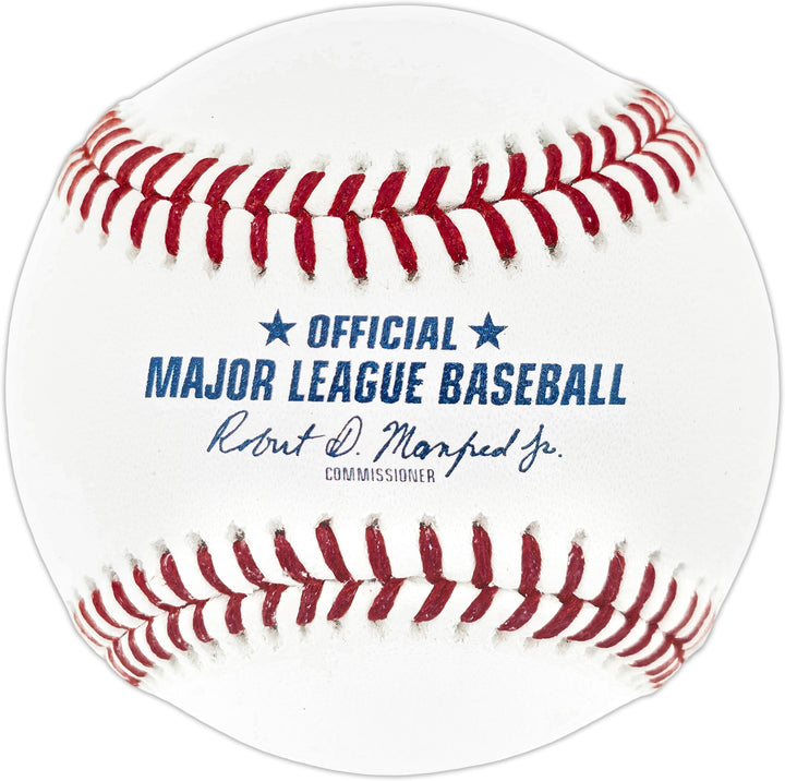 Ted Simmons Signed Official HOF Logo Baseball St. Louis Cardinals Beckett Wit
