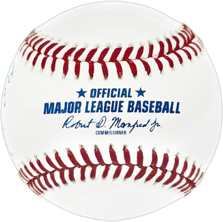 Adrian Beltre Signed HOF Logo MLB Baseball Texas Rangers Beckett Wit