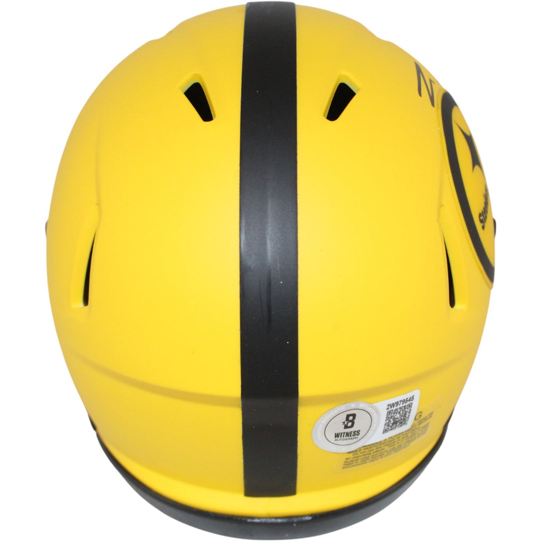 Pat Freiermuth Autographed Pittsburgh Steelers Mini Helmet Rave Beckett W 53143