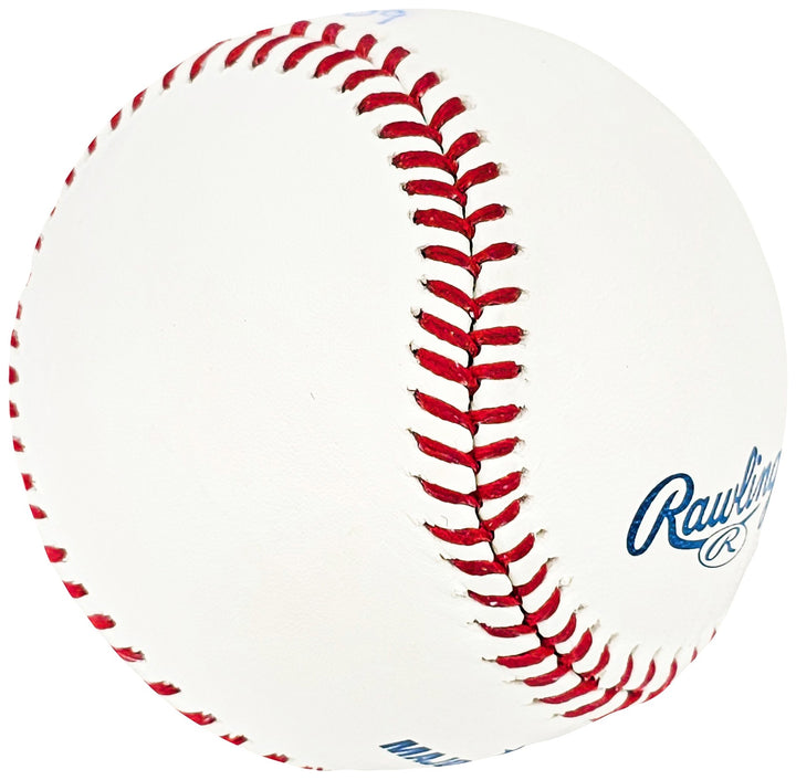 Rickey Henderson Signed MLB Baseball Oakland A's, Yankees HOF 2009 MLB & Steiner