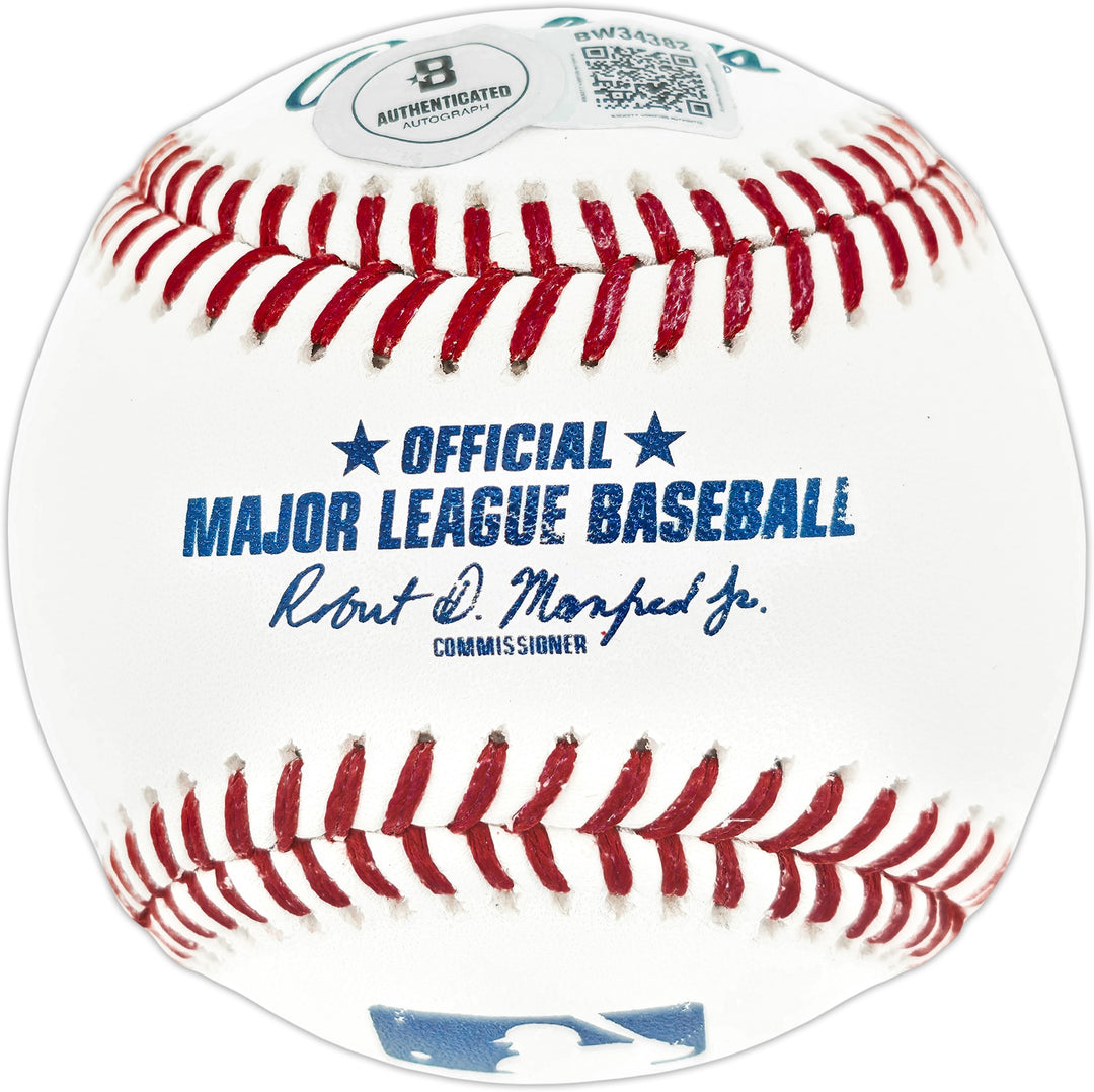 Frank Thomas Signed Official MLB Baseball Chicago White Sox Beckett BAS QR