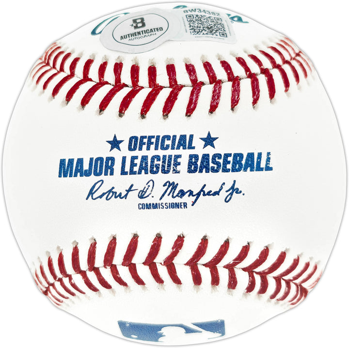 Frank Thomas Signed Official MLB Baseball Chicago White Sox Beckett BAS QR