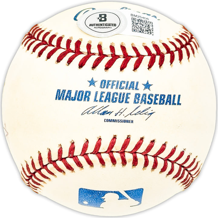 Ray Hoffman Signed Official MLB Baseball Washington Senators Beckett QR #BM25408