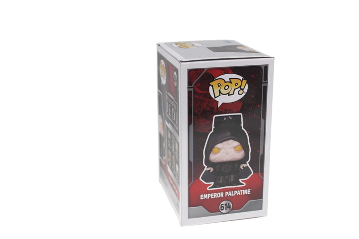 Ian McDiarmid Signed Funko Pop Star Wars Emperor Palpatine 614 JSA COA Autograph