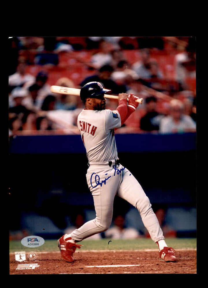 Ozzie Smith PSA DNA Signed 8x10 Photo Autographed Cardinals