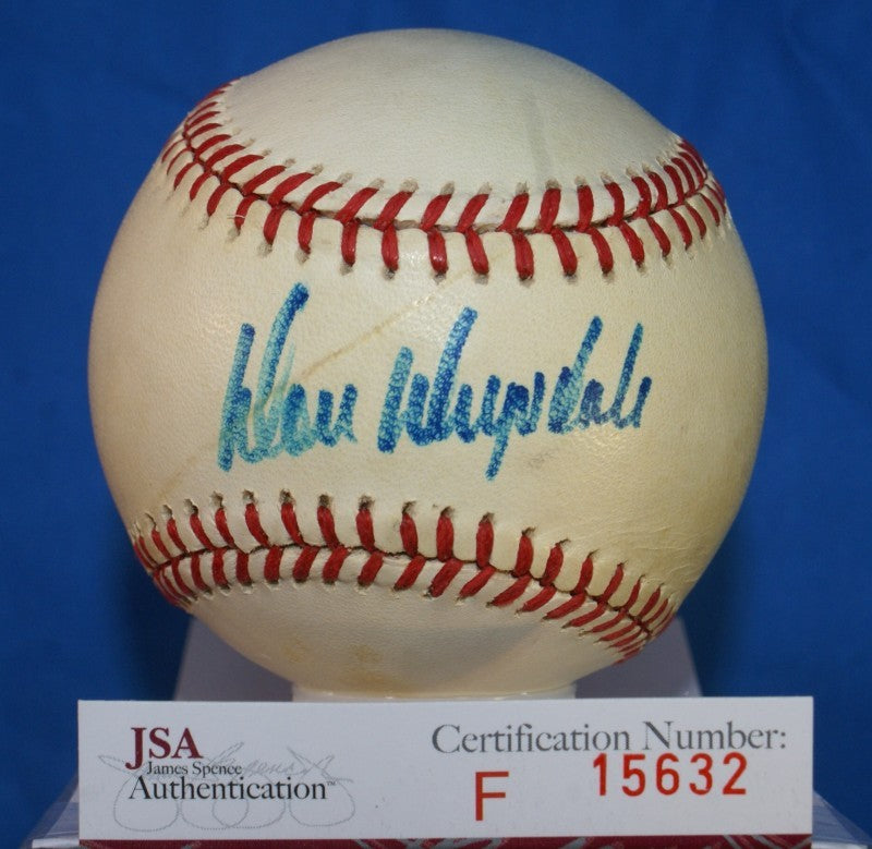 Don Drysdale Jsa Autograph Authentic Feeney National League Baseball Signed