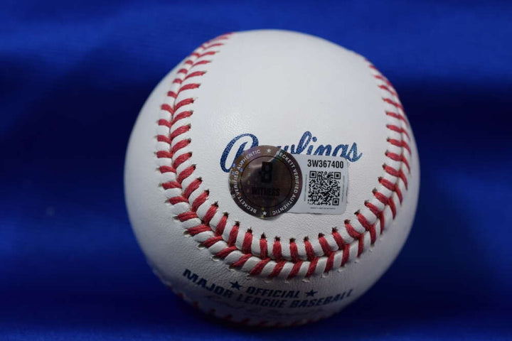Sammy Sosa Beckett BAS Autographed Major League OML Signed Baseball