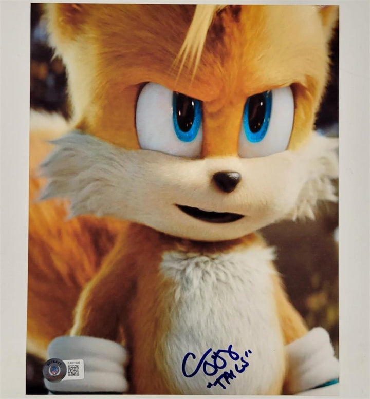 Colleen O'Shaughnessey signed "Tails" 8x10 photo autograph ~ Beckett BAS