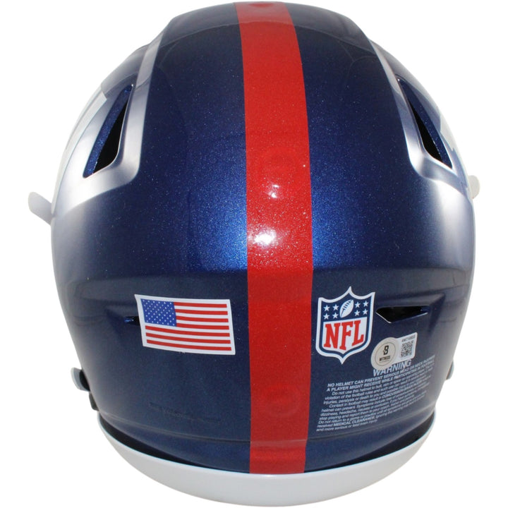 Abdul Carter Autographed New York Giants SpeedFlex Helmet G Men Beckett W 56885