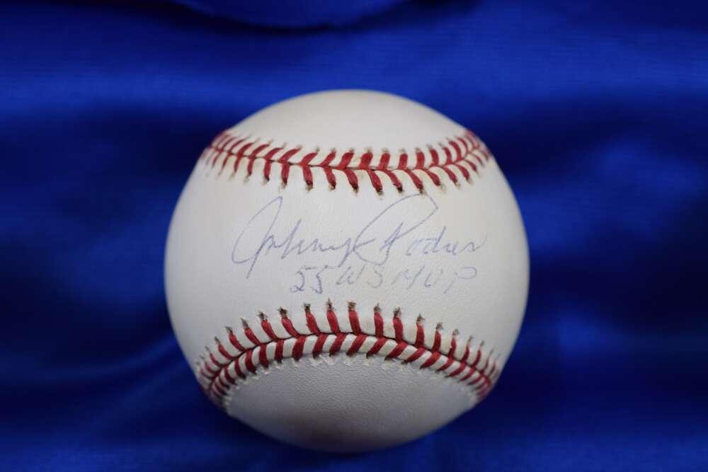 Johnny Podres PSA DNA Autograph National League Signed Baseball 55 WS MVP