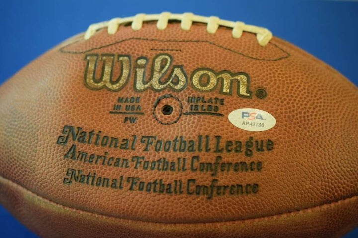 Mike Ditka PSA DNA Autograph Official NFL Signed Football