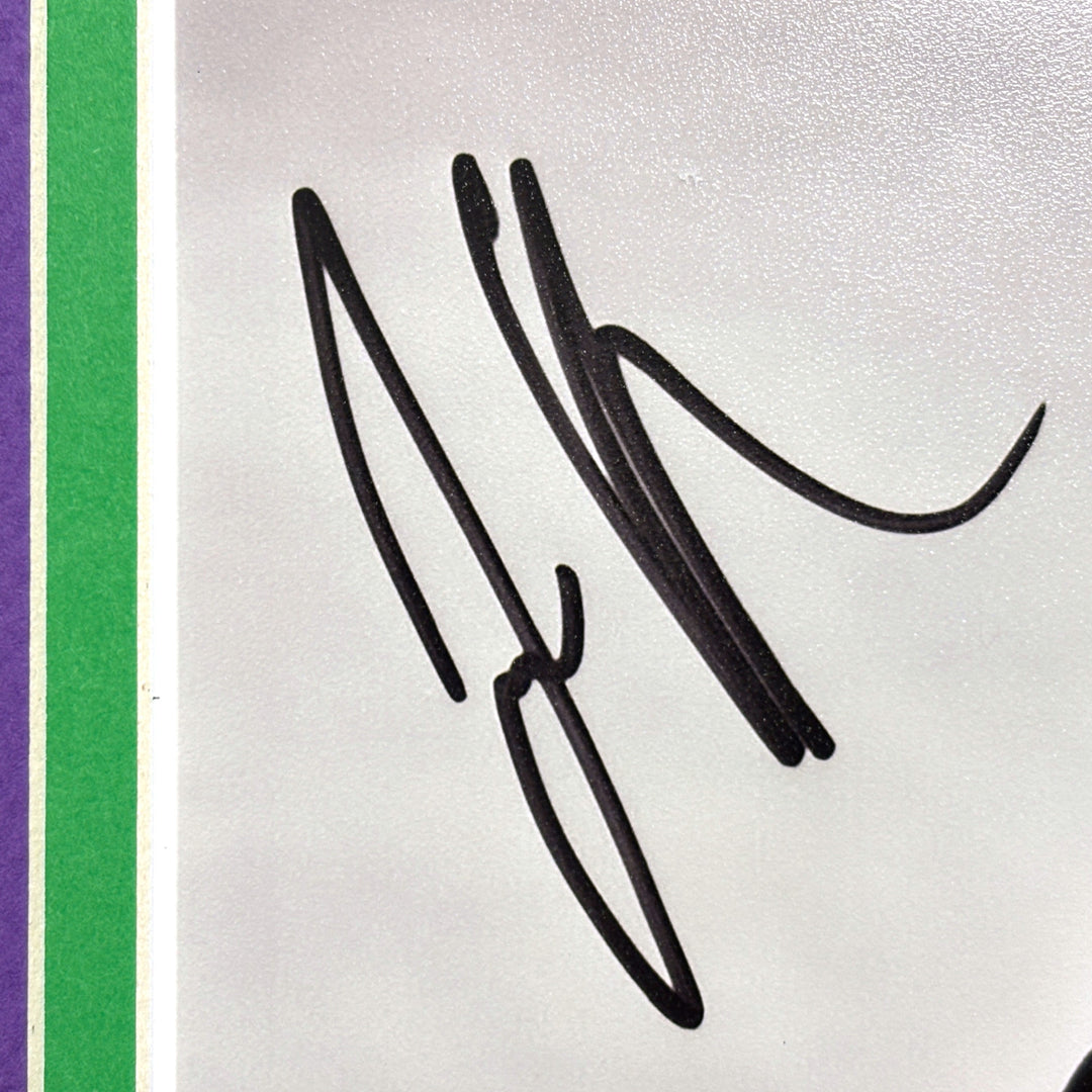 Joaquin Phoenix Autographed Joker 8x10 Photo Framed Collage JSA COA Signed