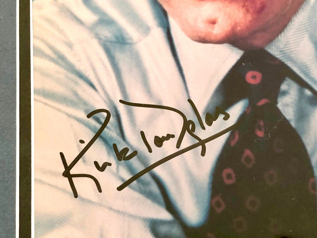 Kirk Douglas Signed 8x10 JSA COA Photo Framed Autograph Spartacus Michael Viking