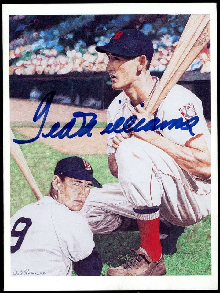 Ted Williams JSA Loa Signed 5x6 Photo Autograph