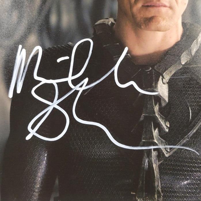 Michael Shannon signed General Zod 11x14 photo The Flash autograph ~ Beckett BAS