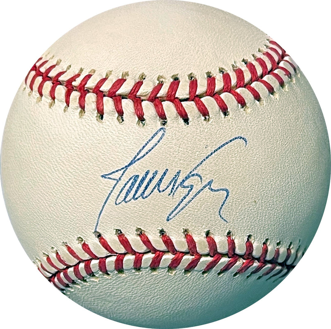 Javy Lopez signed Rawlings Official League Leather Baseball-COA (Atlanta Braves)