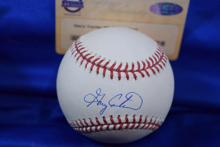 Gary Carter Steiner Coa Autograph Major League Signed Baseball