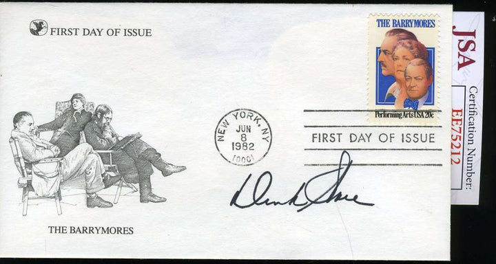Dinah Shore Jsa Coa Hand Signed First Day Cover Fdc Authentic Autograph