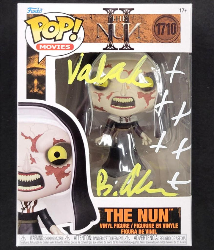 Bonnie Aarons signed "Valak" The Nun II Funko Pop! 1710 autograph ~ Beckett BAS