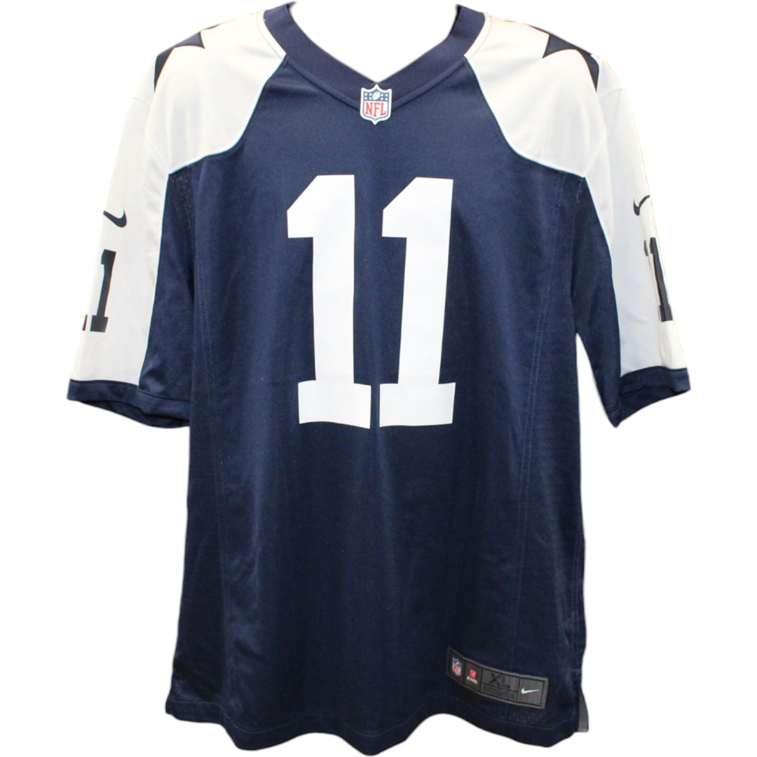 Micah Parsons Signed Dallas Cowboys Nike Blue Jersey FAN 44953