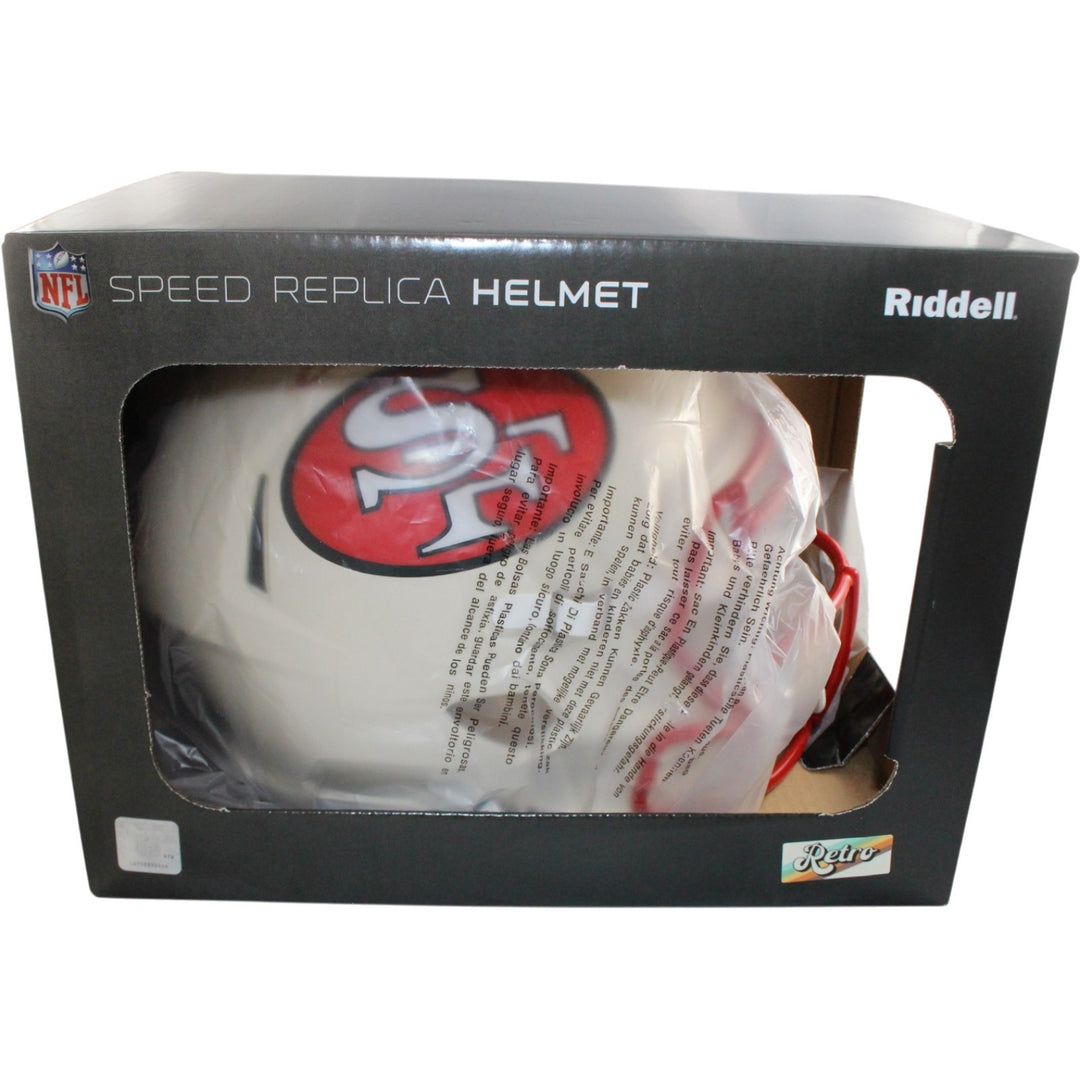 George Kittle Autographed San Francisco 49ers F/S Retro Helmet Beckett W 55475