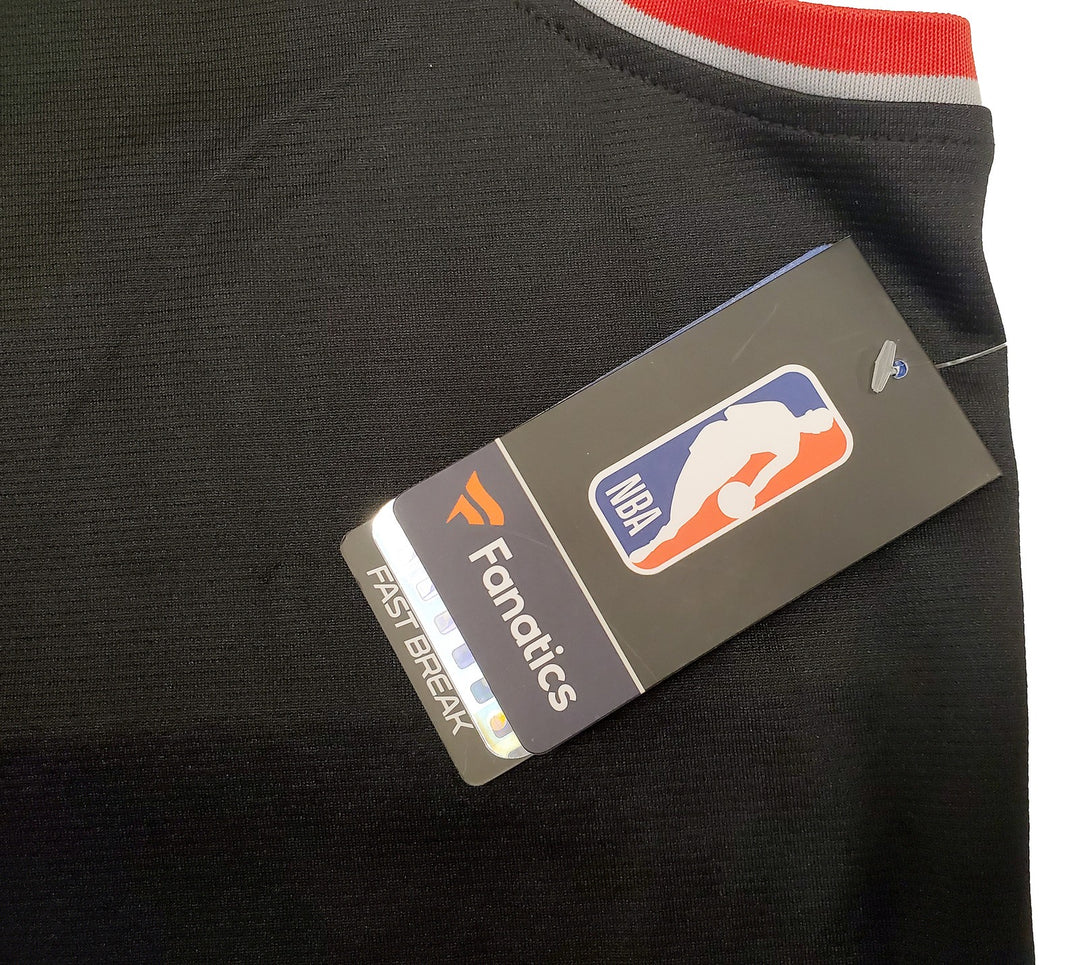 Trail Blazers Damian Lillard Signed Black Fanatics Jersey Size XXL Beckett