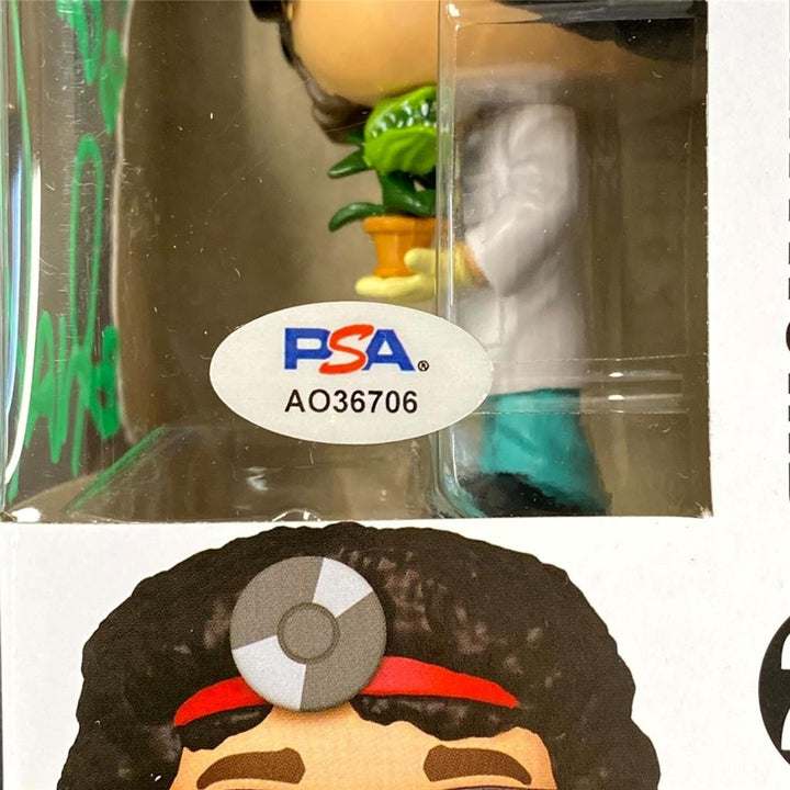 B-Real signed "Insane in the Brain" Dr. Greenthumb Funko Pop! figure auto PSA