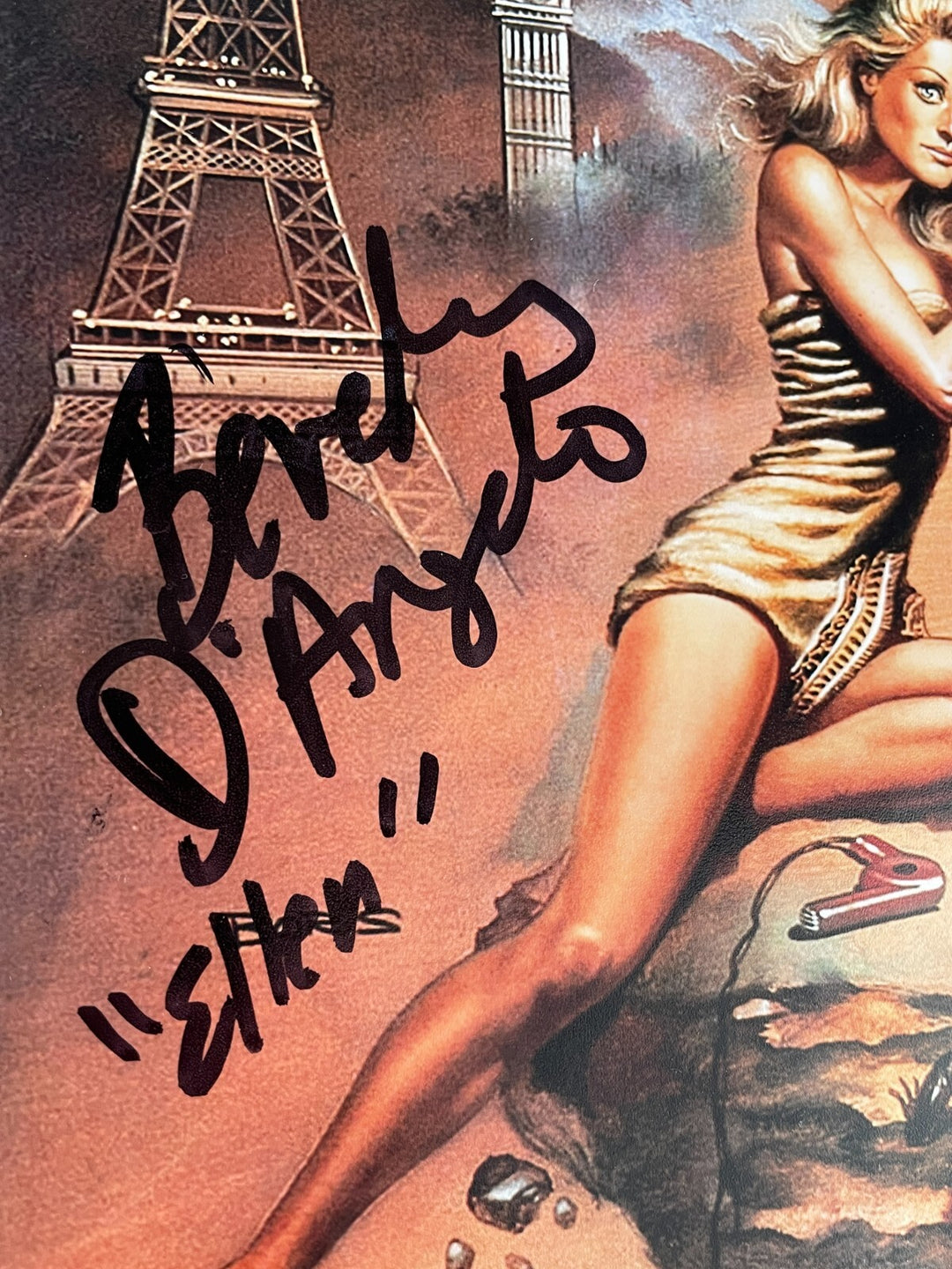 Chevy Chase / Beverly D'Angelo Autographed European Vacation 11x17 Poster JSA