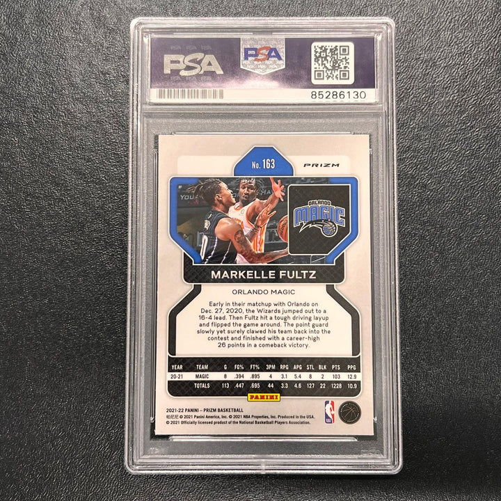 2021-22 Panini Donruss Optic #163 MARKELLE FULTZ Signed Card AUTO PSA Slabbed Ma