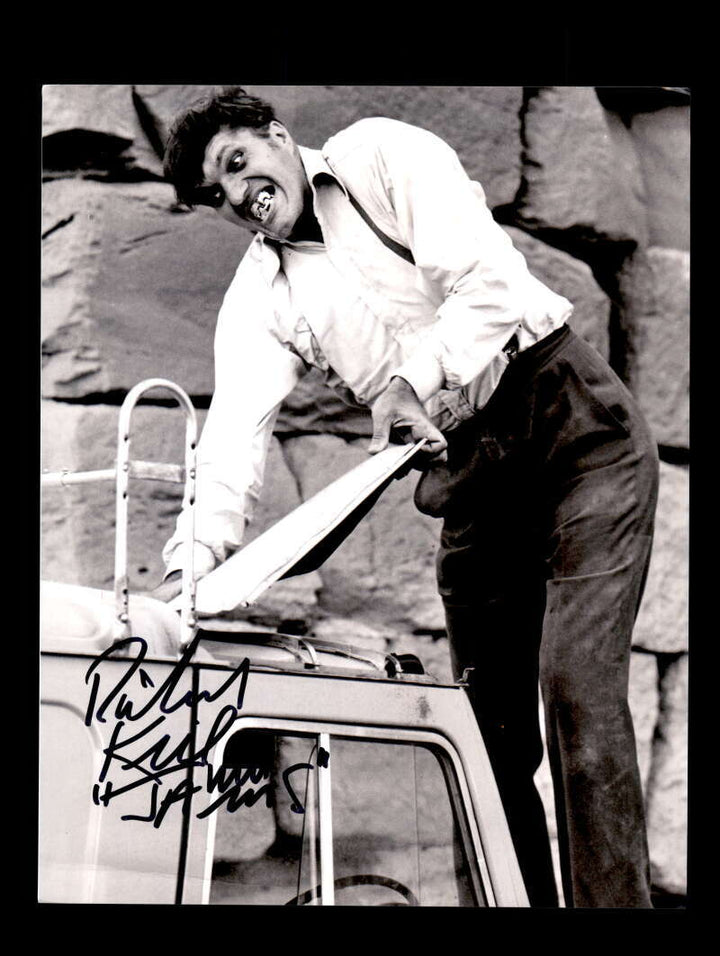Richard Kiel Jaws PSA DNA Coa Signed 8x10 James Bond Photo Autograph