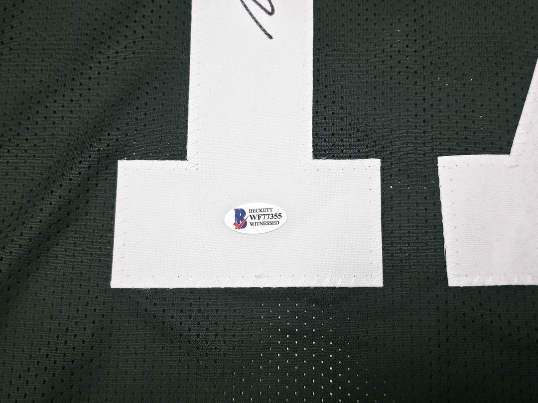 Green Bay Packers Davante Adams Signed Green Jersey Beckett Witness