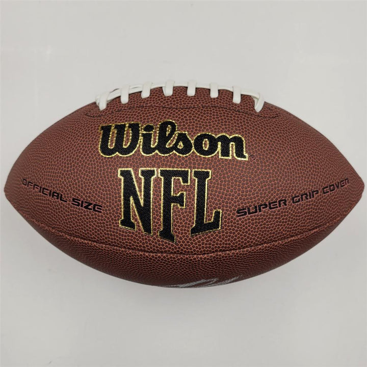 Drew Brees signed Wilson Replica NFL Football Saints (B) ~ Beckett BAS Holo