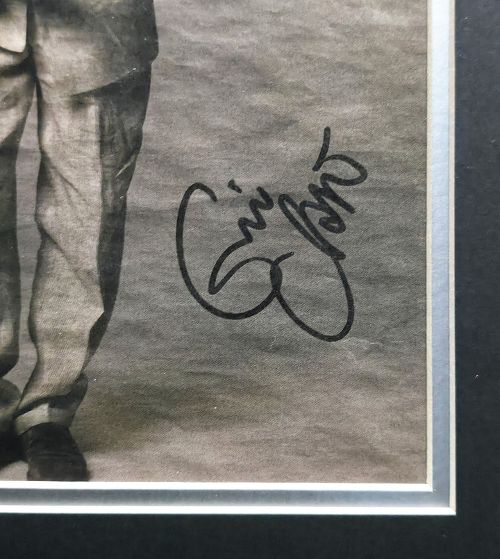 Eric Clapton Autographed Signed Framed 10x12 Photo Beckett BAS #AC95432