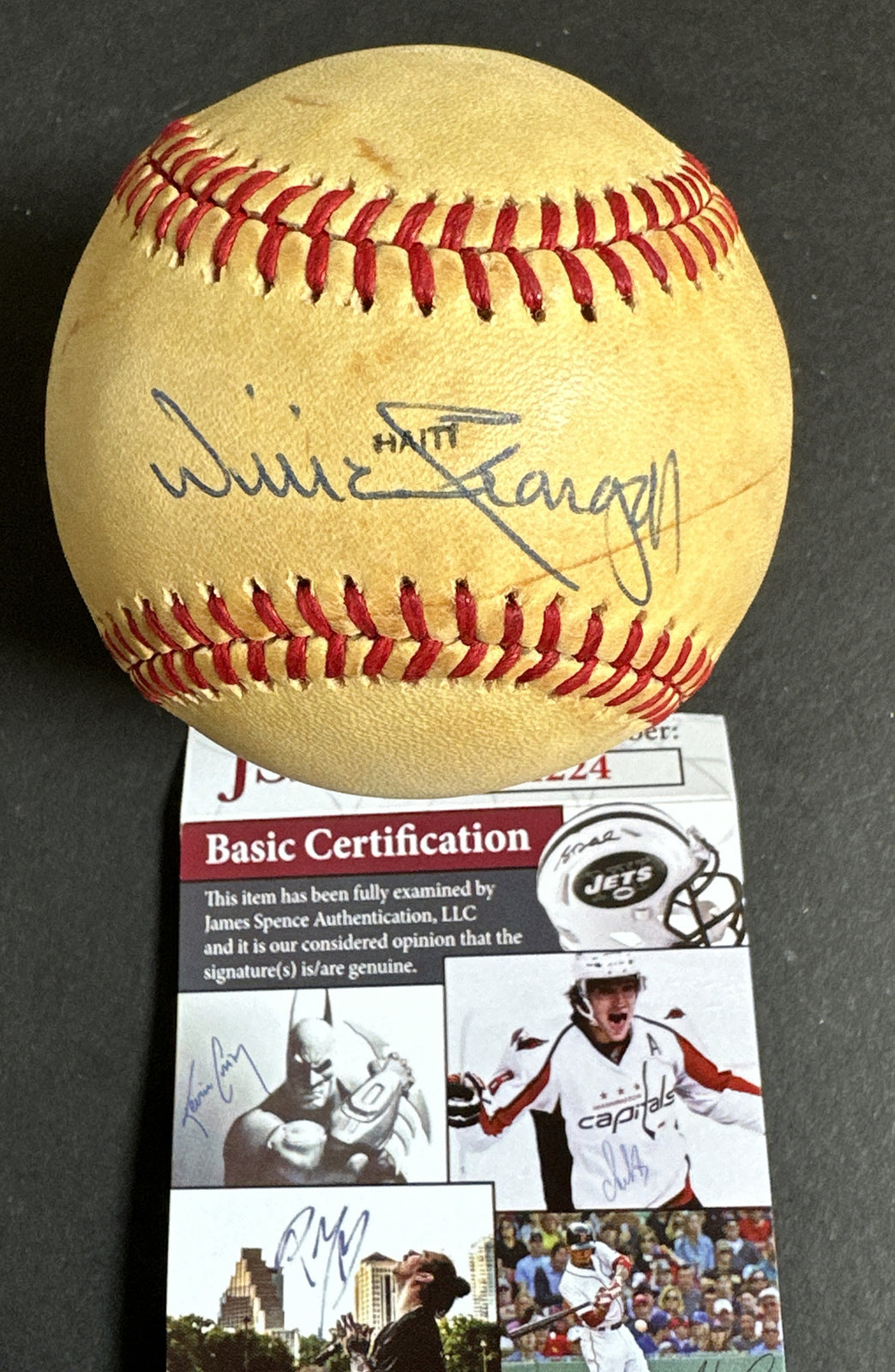 Willie Stargell Pirates Signed Official 1979 World Series Baseball Mvp Jsa Coa
