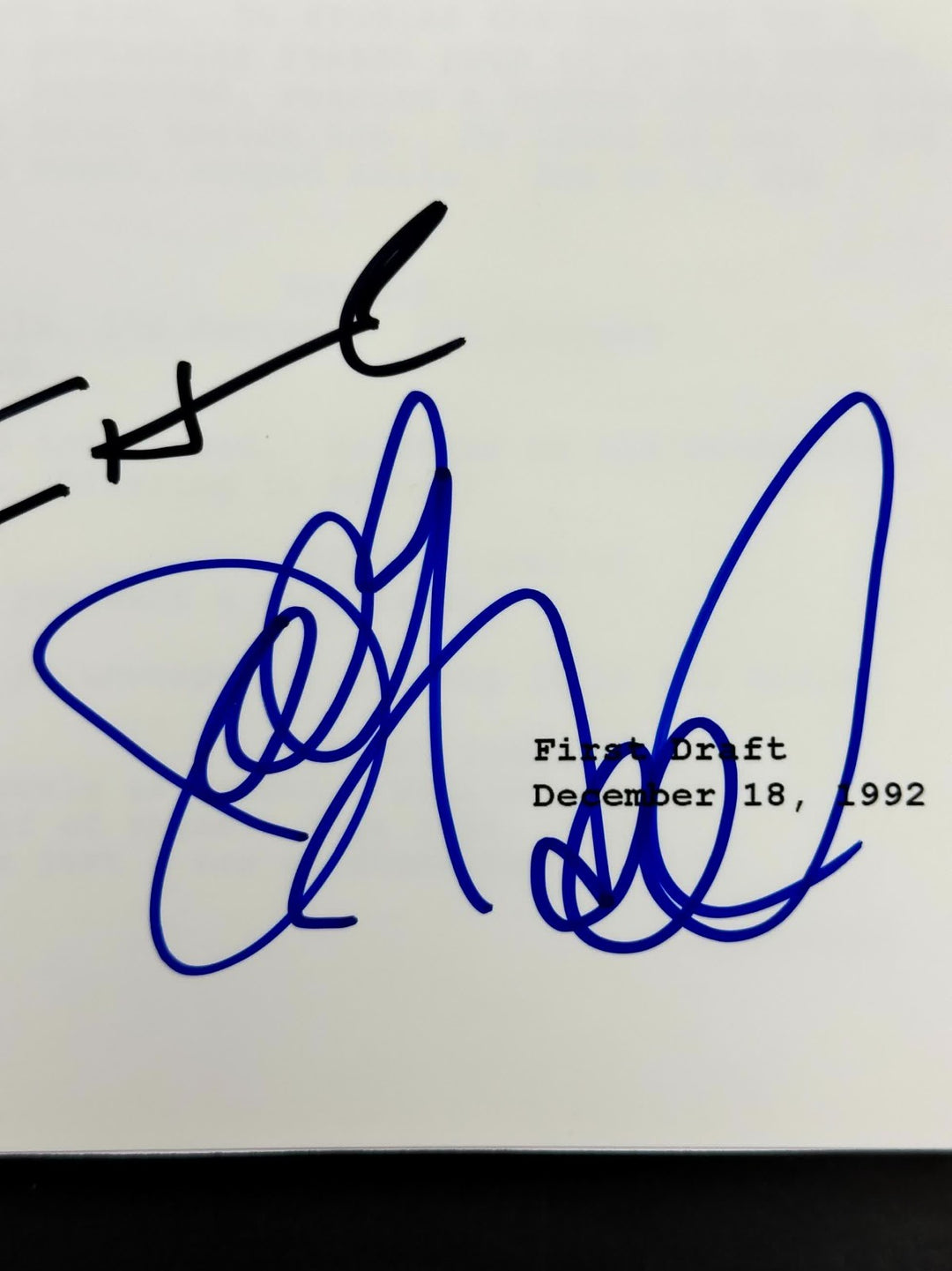 Tom Hanks & Sally Field signed Forrest Gump Movie Script autograph ~ Beckett BAS
