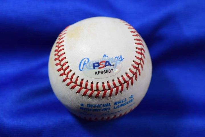 Chris Chambliss PSA DNA Autograph American League OAL Signed Baseball Yankees