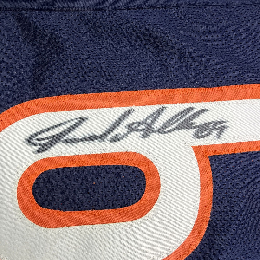 Autographed/Signed Jared Allen Chicago Blue Football Jersey PSA/DNA COA