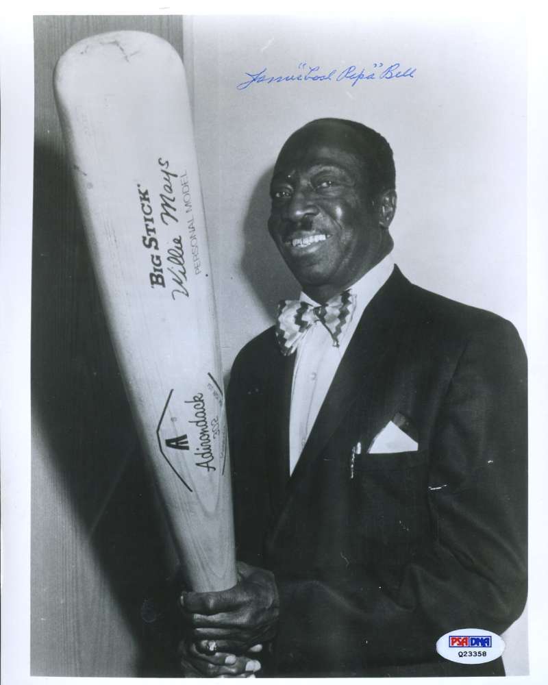 Cool Papa Bell Psa/dna Signed Certified 8x10 Photo Authentic Autograph