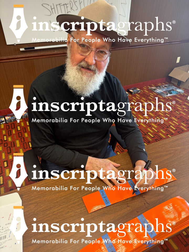 Randy Quaid Autographed Christmas Vacation Shitters Full Hose Framed JSA Photo