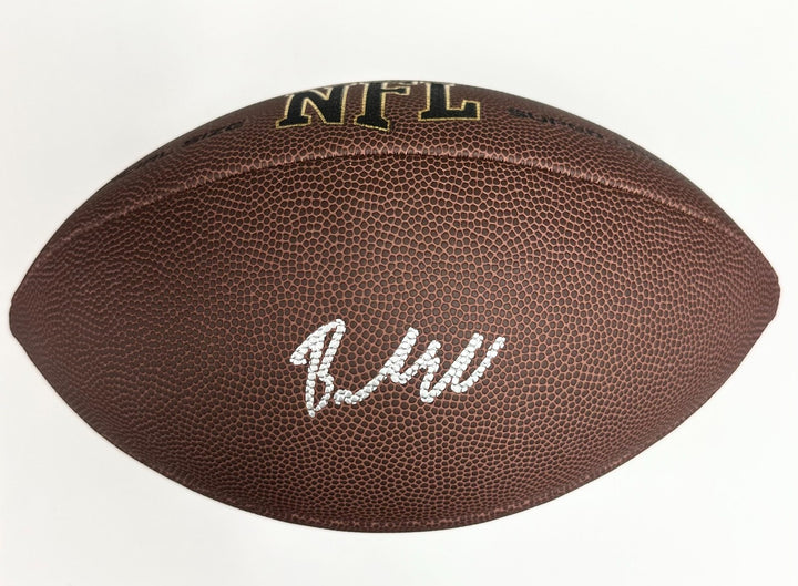 Baker Mayfield signed Replica NFL Football autograph Buccaneers (A) Beckett BAS