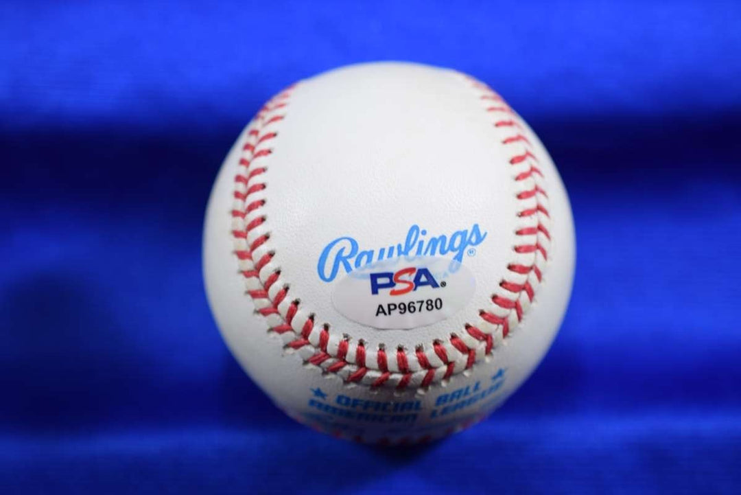 Ken Griffey Jr Sr PSA DNA Autograph American League OAL Signed Baseball