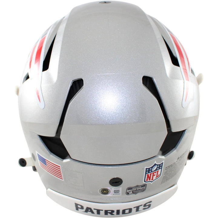 Rob Gronkowski Autographed New England Patriots Axiom F/S Helmet Beckett W 58335