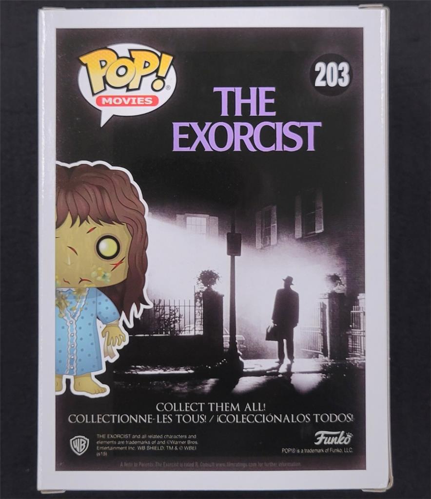 Linda Blair signed "Regan" The Exorcist Funko Pop! Figure autograph Beckett BAS